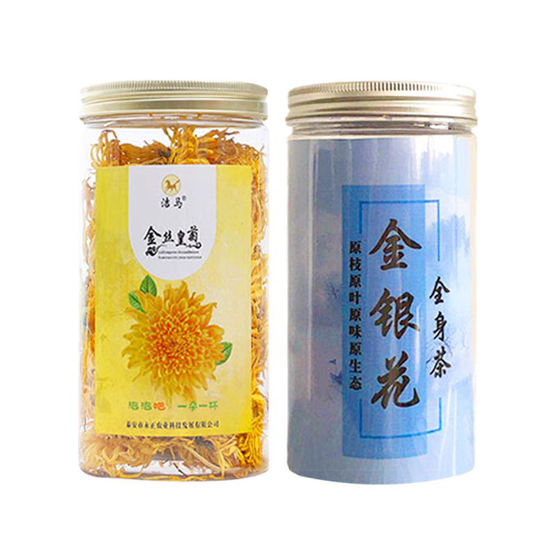 菊花茶金银花茶